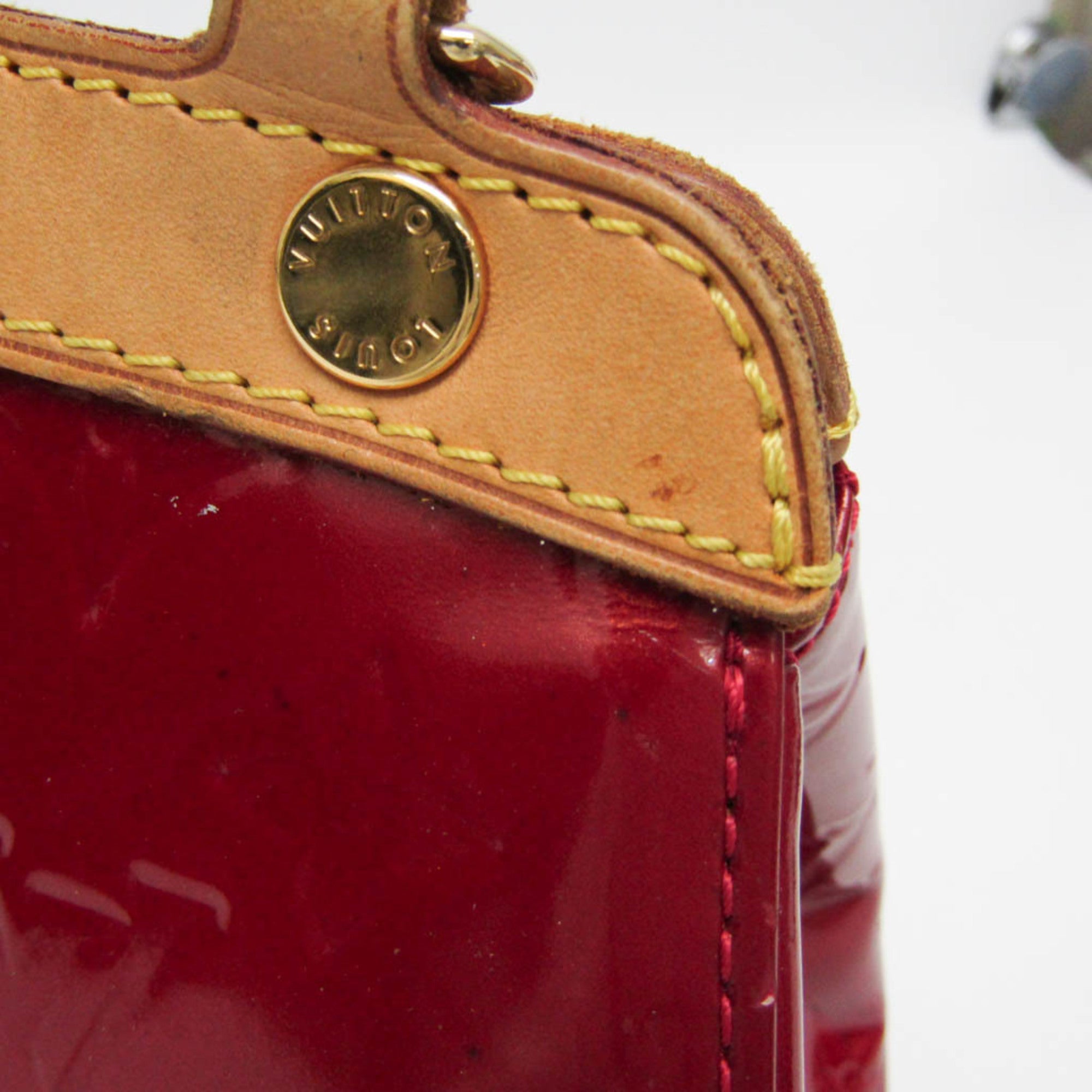 Louis Vuitton Monogram Vernis Pomme D'amour Monogram Vernis Handbag
