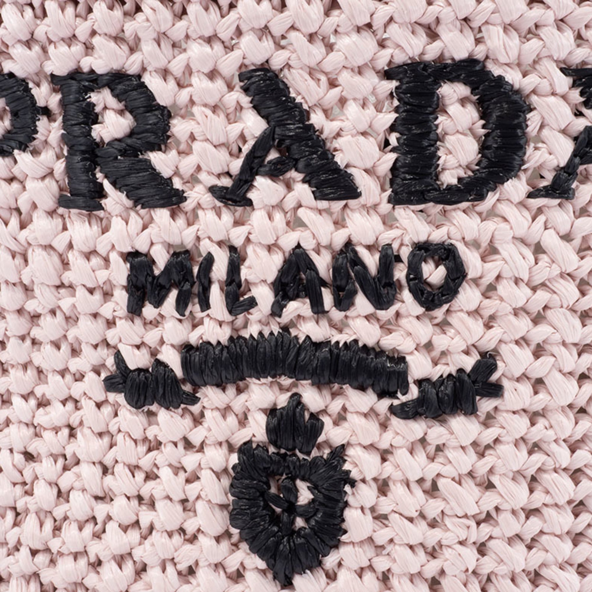 Prada Pink Viscose Tote Bag