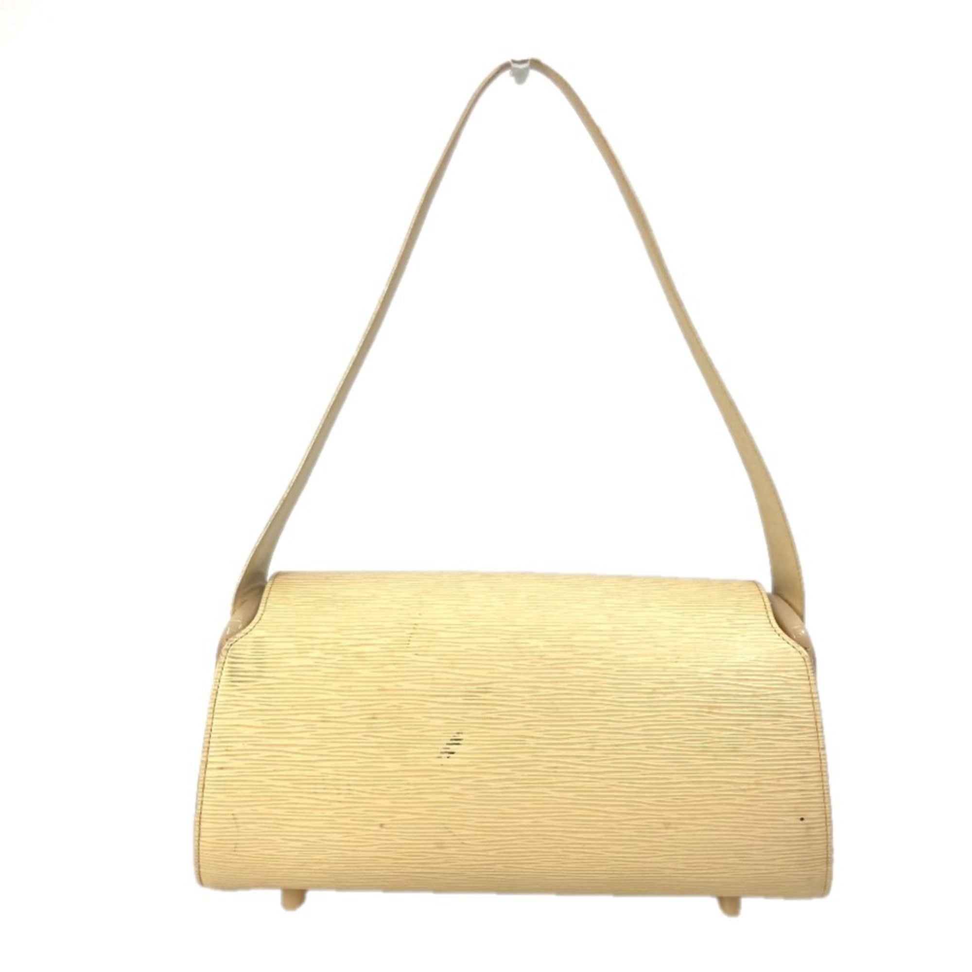 Louis Vuitton Epi Vanilla Yellow Epi Leather Shoulder Bag