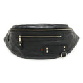 Gucci Black Rubber Coated Canvas Leather Pouch Sling Bag (Pre-Owned)