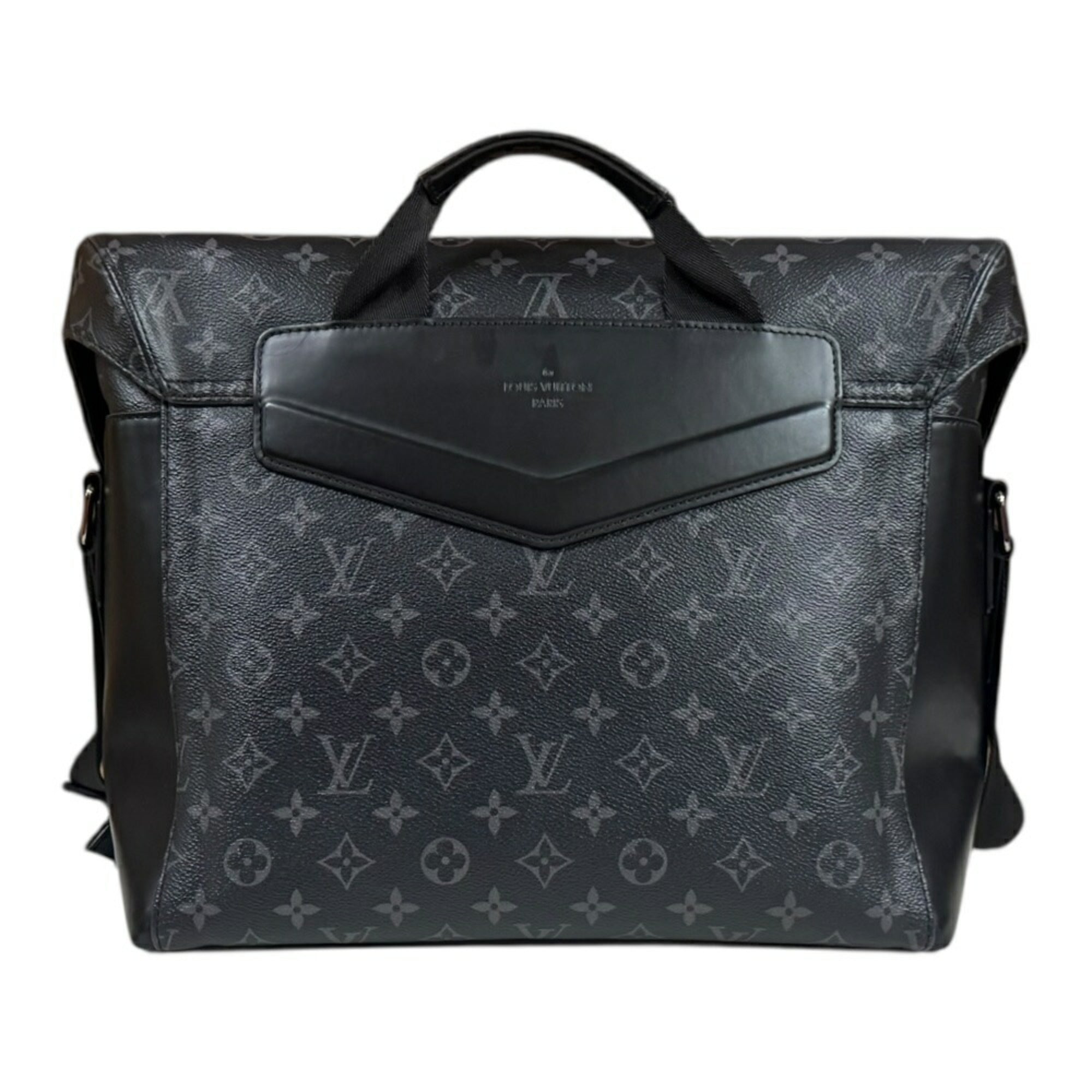Louis Vuitton Black Gray Monogram Eclipse Shoulder Bag