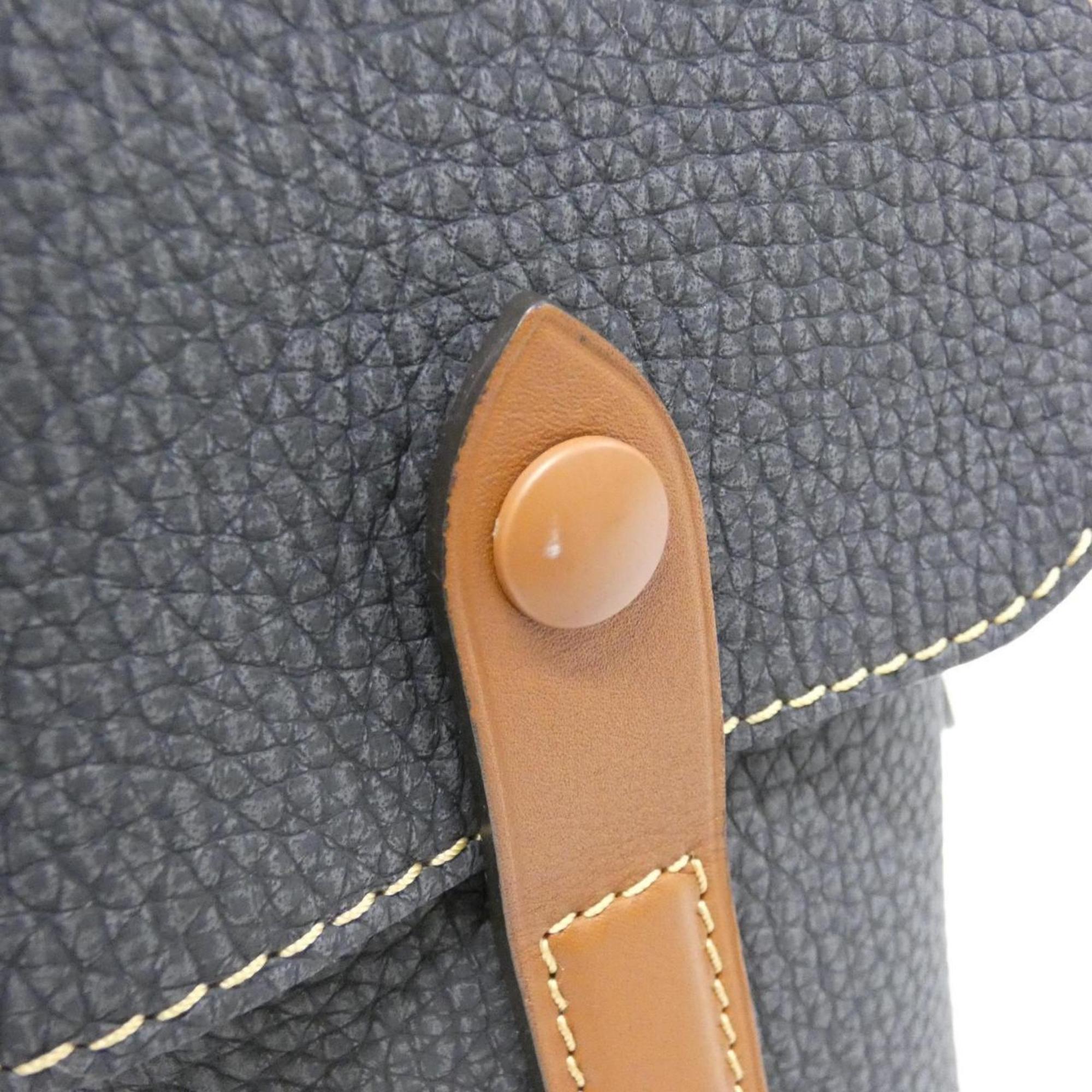 Louis Vuitton Blue Leather Backpack