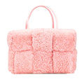 Bottega Veneta Pink Leather Handbag