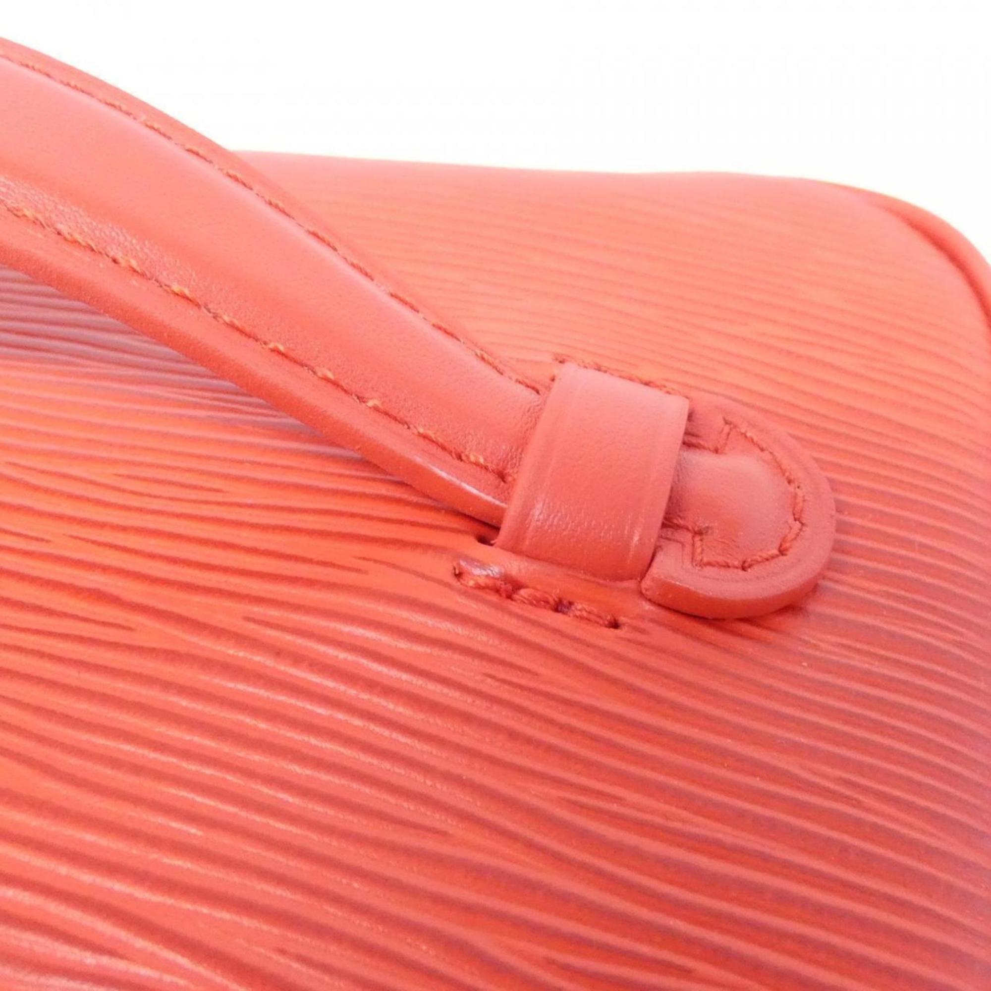 Louis Vuitton Red Color Leather Handbag