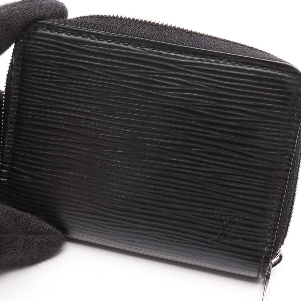 Louis Vuitton Black Noir Epi Leather Coin Purse/Coin Case