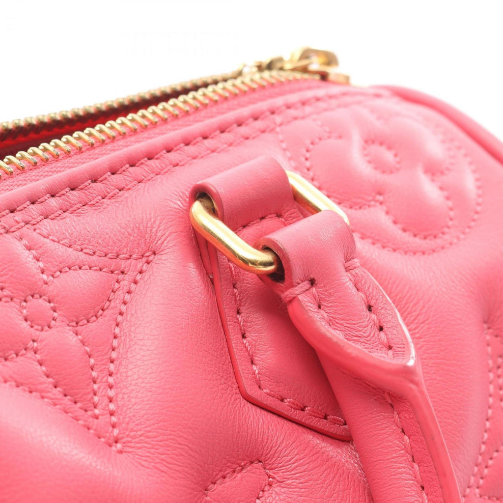 Louis Vuitton Pink Leather Handbag