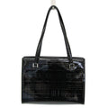 Burberry Black Patent Leather Shoulder Bag