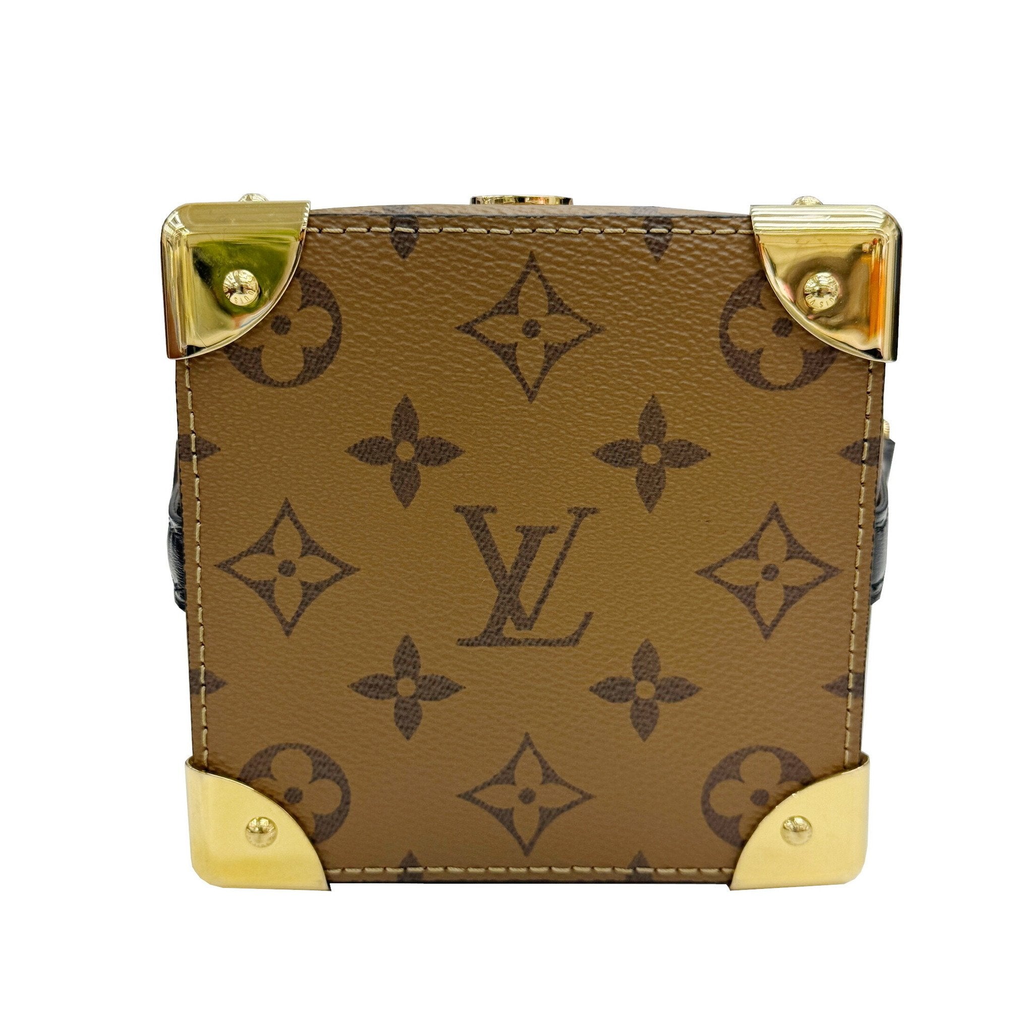 Louis Vuitton Monogram Reverse Brown Monogram Reverse Handbag Shoulder Bag