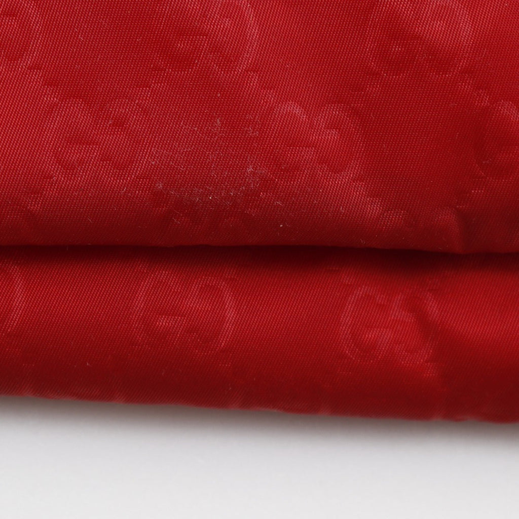 Gucci Red Color Nylon Boston Bag Handbag (Pre-Owned)