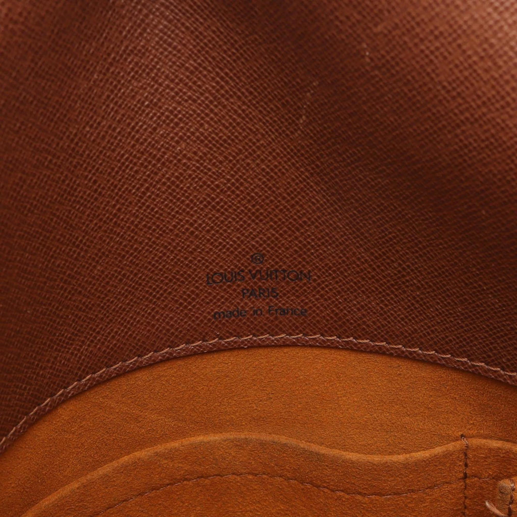 Louis Vuitton Brown Coated Canvas Pvc Leather Shoulder Bag