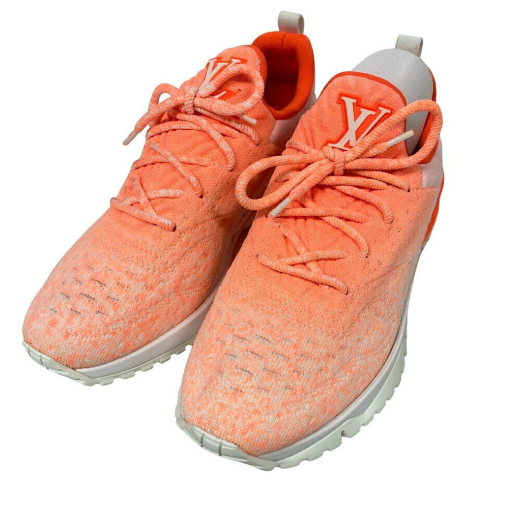 Louis Vuitton Orange White Sneakers