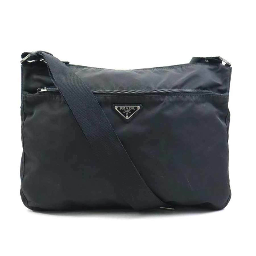 Prada Black Nylon Shoulder Bag