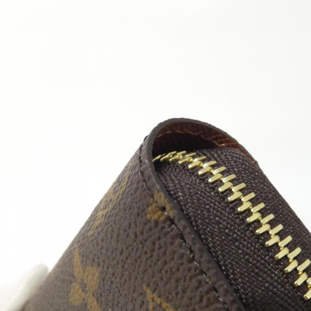 Louis Vuitton Marron Coated Canvas Long Wallet
