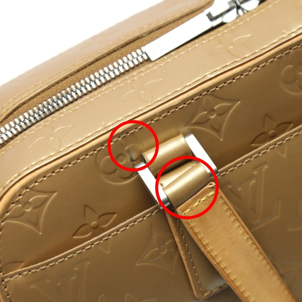 Louis Vuitton Gold Monogram Mat Handbag