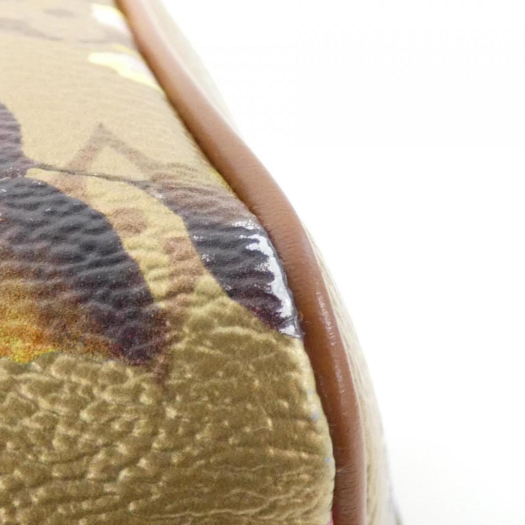Louis Vuitton Gold Multi-Color Coated Canvas Boston Bag
