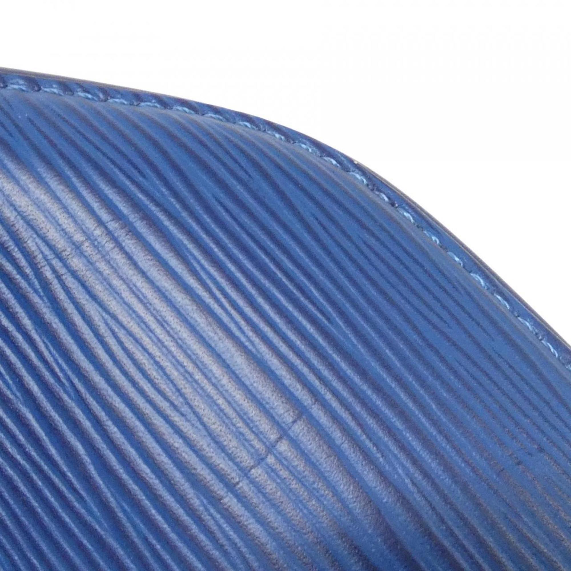 Louis Vuitton Epi Azur Blue Leather Shoulder Bag
