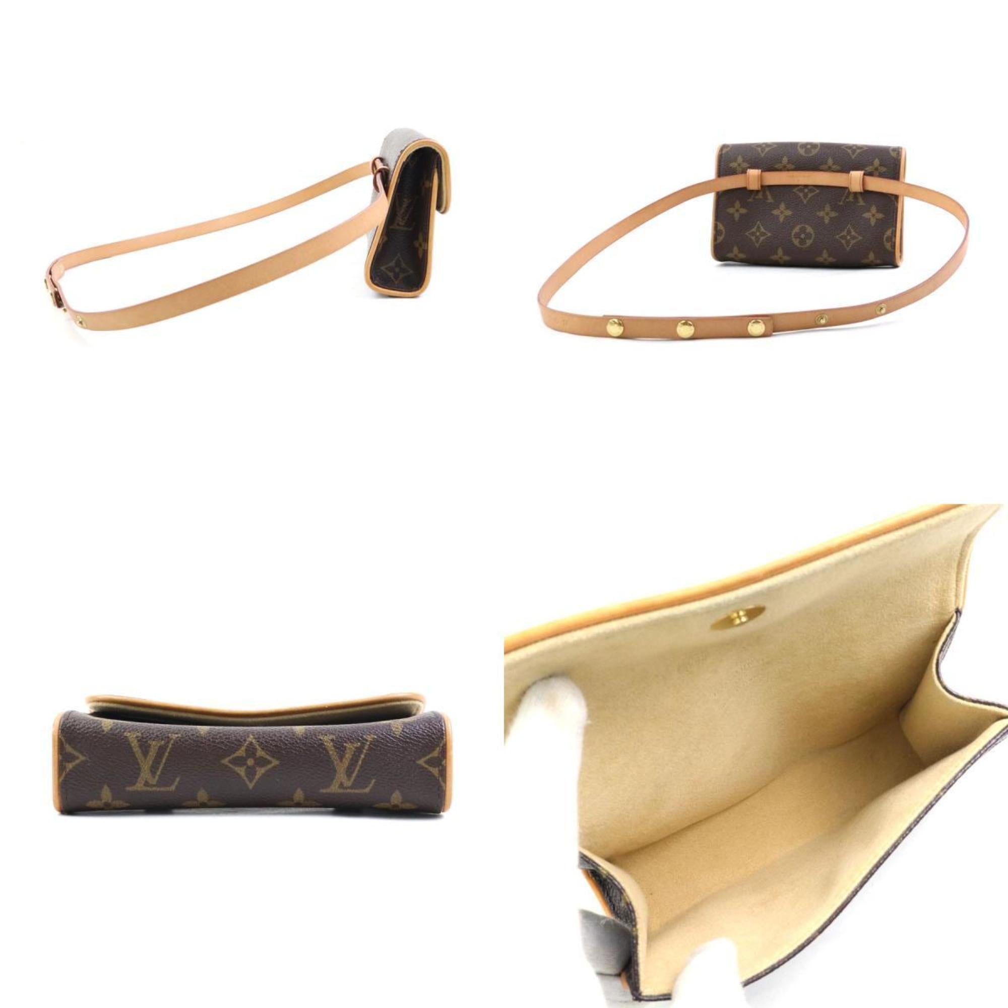 Louis Vuitton Brown Monogram Canvas Fanny Pack Pochette