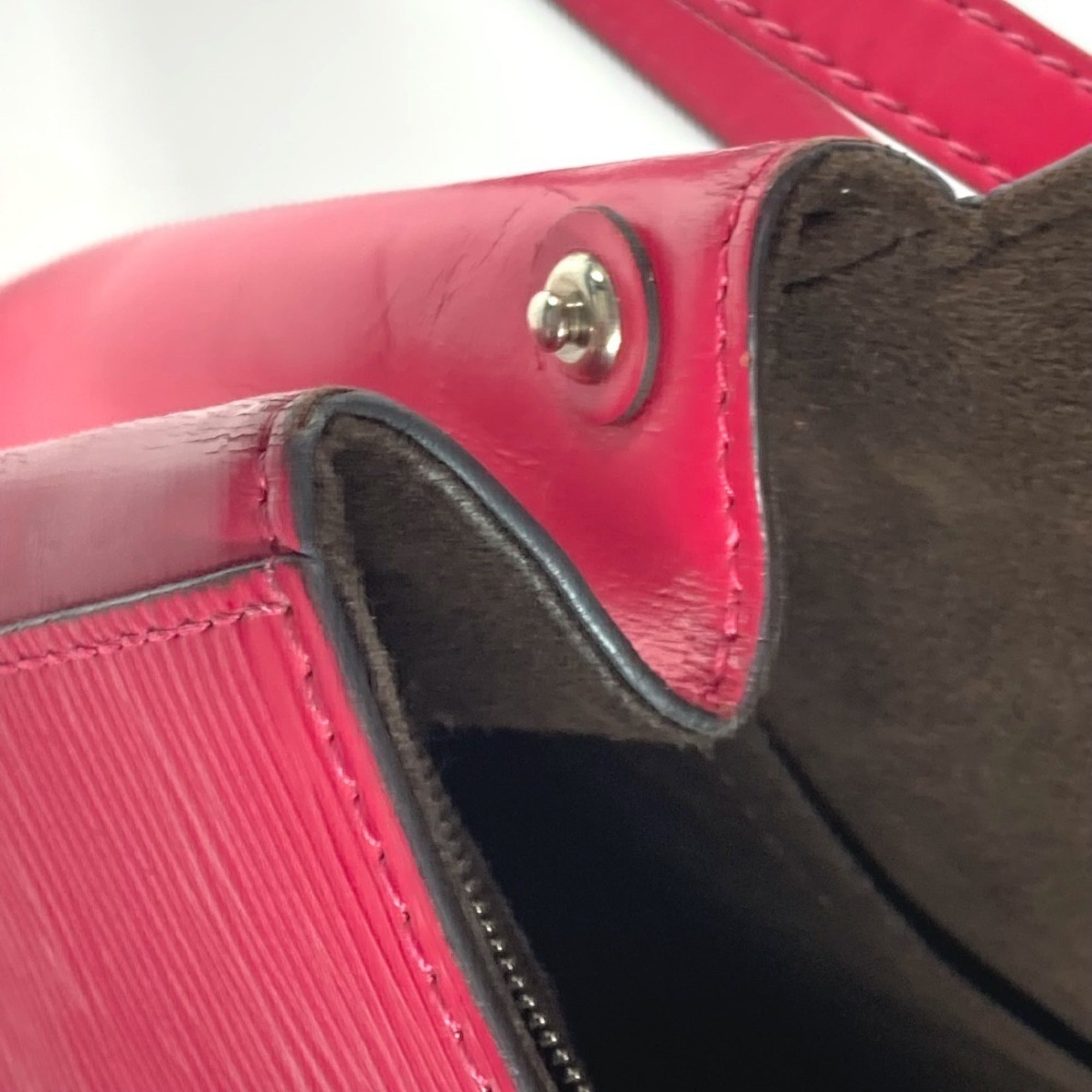 Louis Vuitton Epi Hot Pink Epi Leather Handbag Shoulder Bag