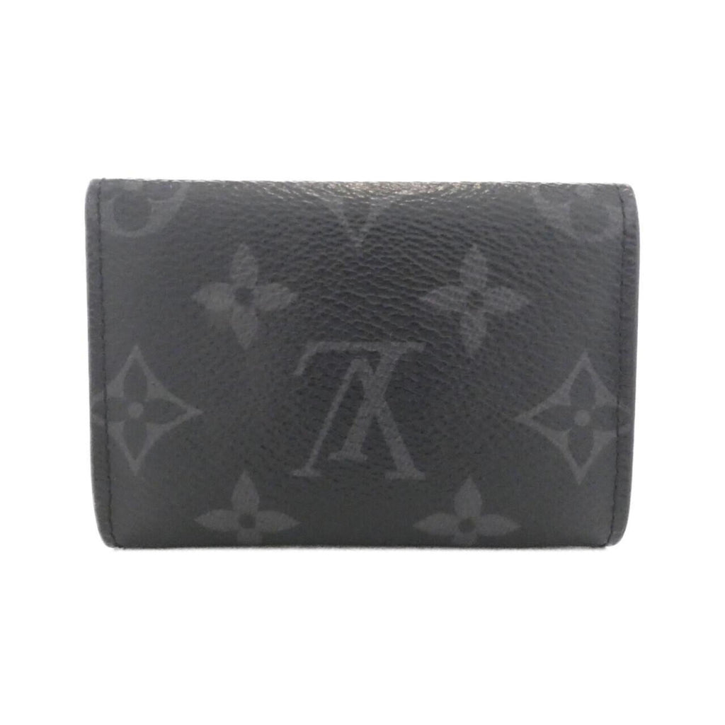 Louis Vuitton Black Coated Canvas Card Wallet