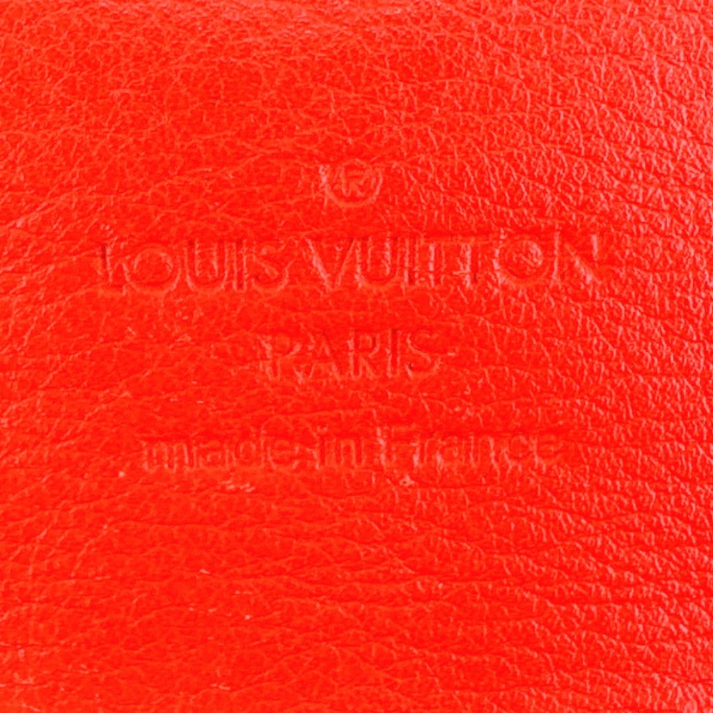 Louis Vuitton Corail Mahina Leather Long Wallet