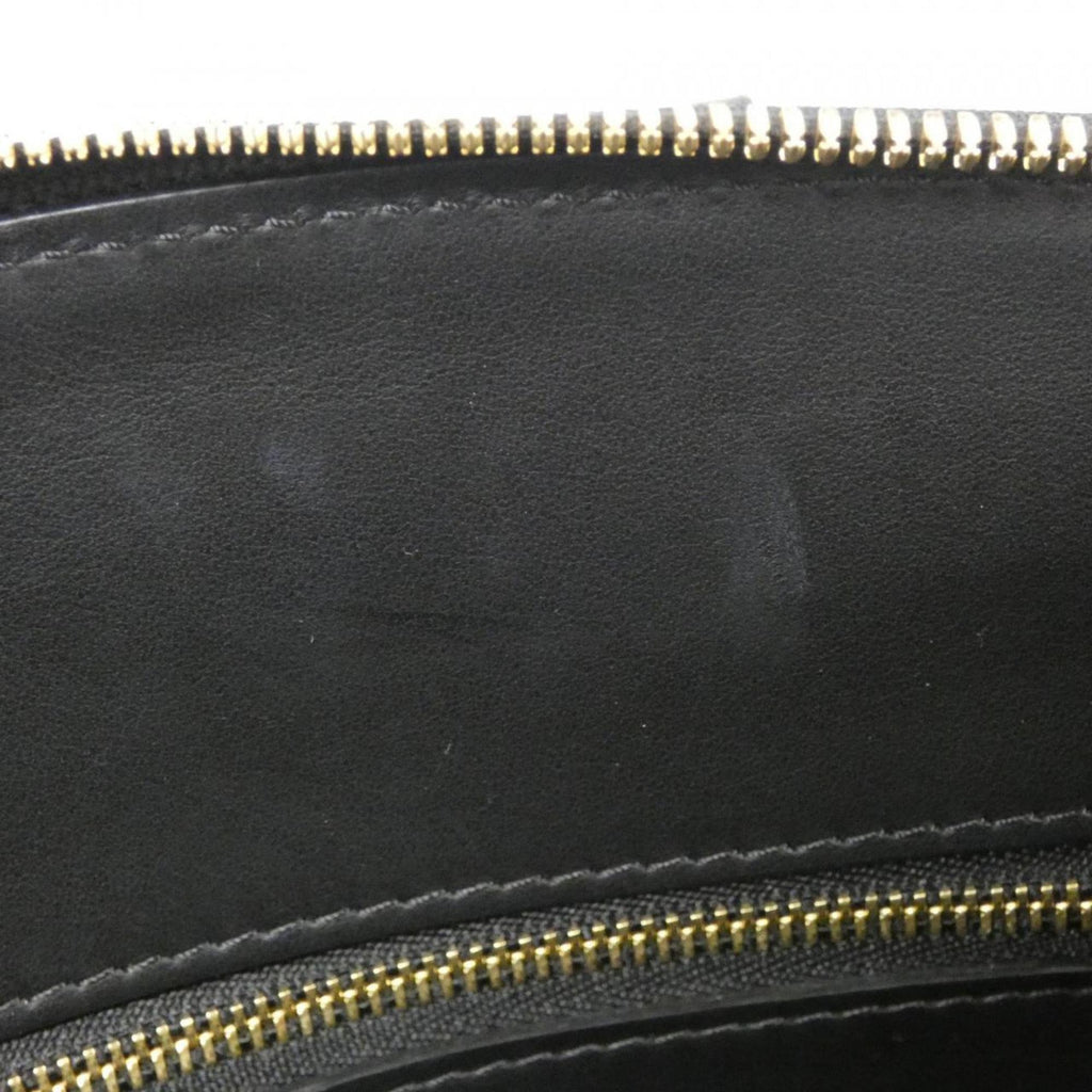 Louis Vuitton Black Leather Handbag