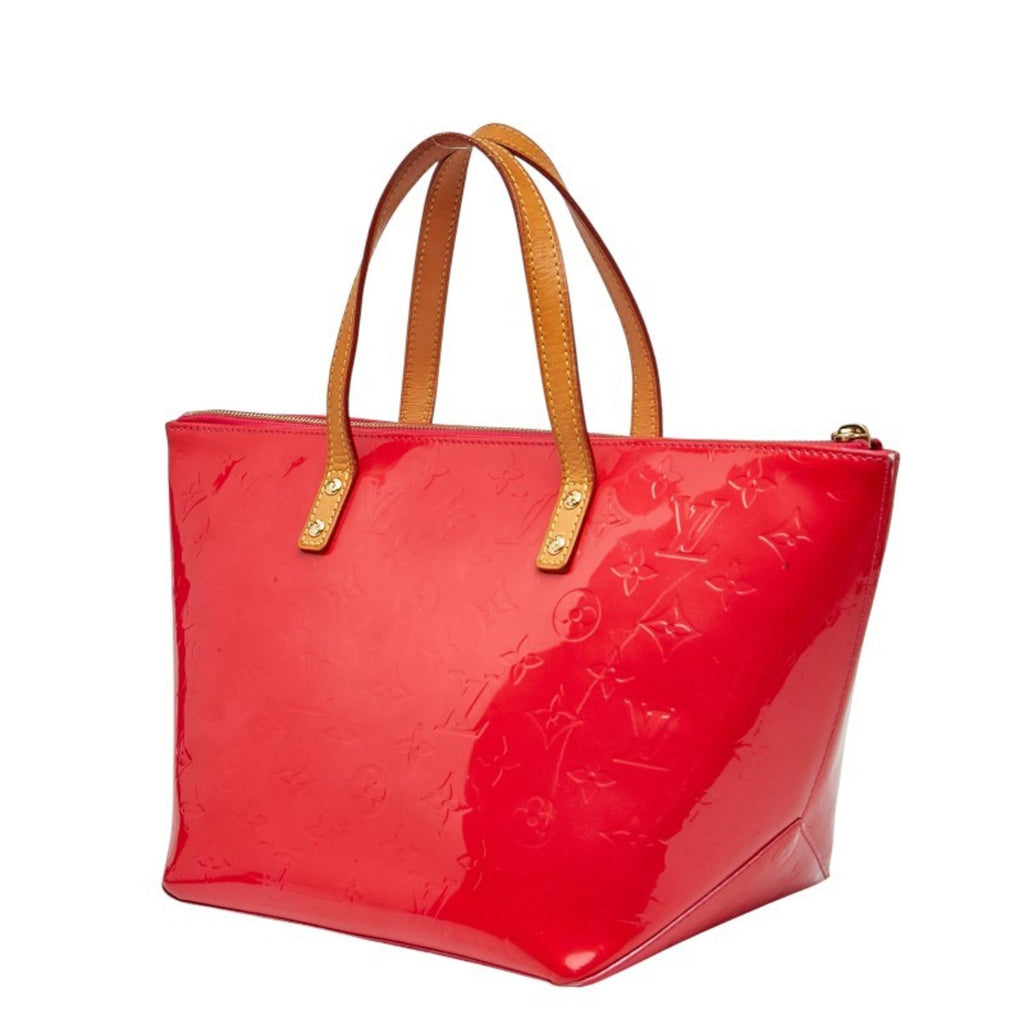 Louis Vuitton Monogram Vernis Rose Pop Patent Leather Handbag