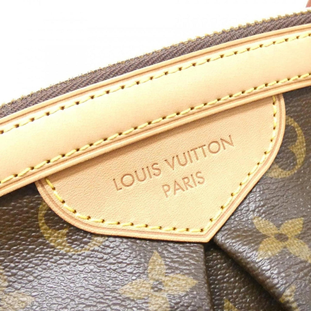 Louis Vuitton Marron Coated Canvas Shoulder Bag
