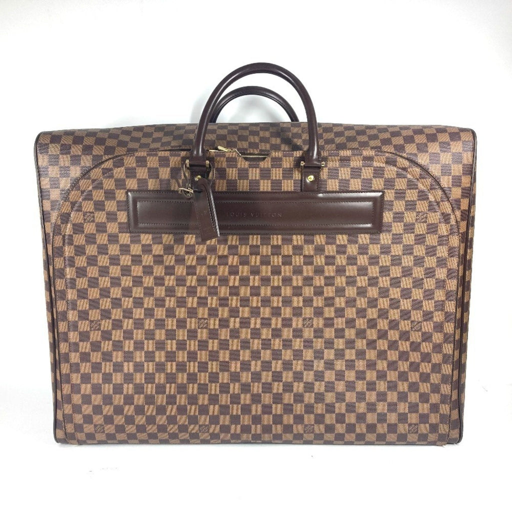 Louis Vuitton Brown Damier Canvas Ebene Damier Canvas Boston Bag