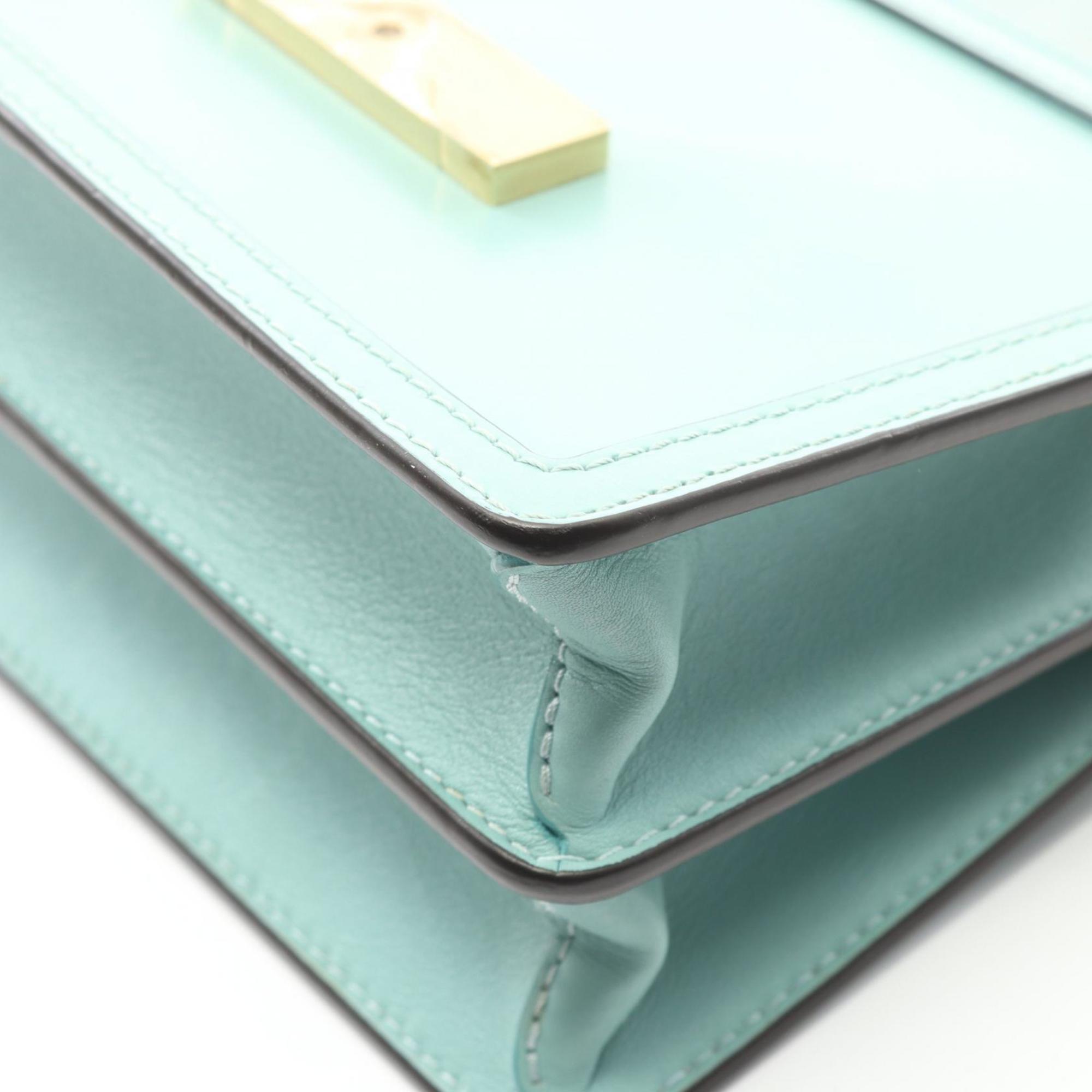 Louis Vuitton Green Leather Shoulder Bag