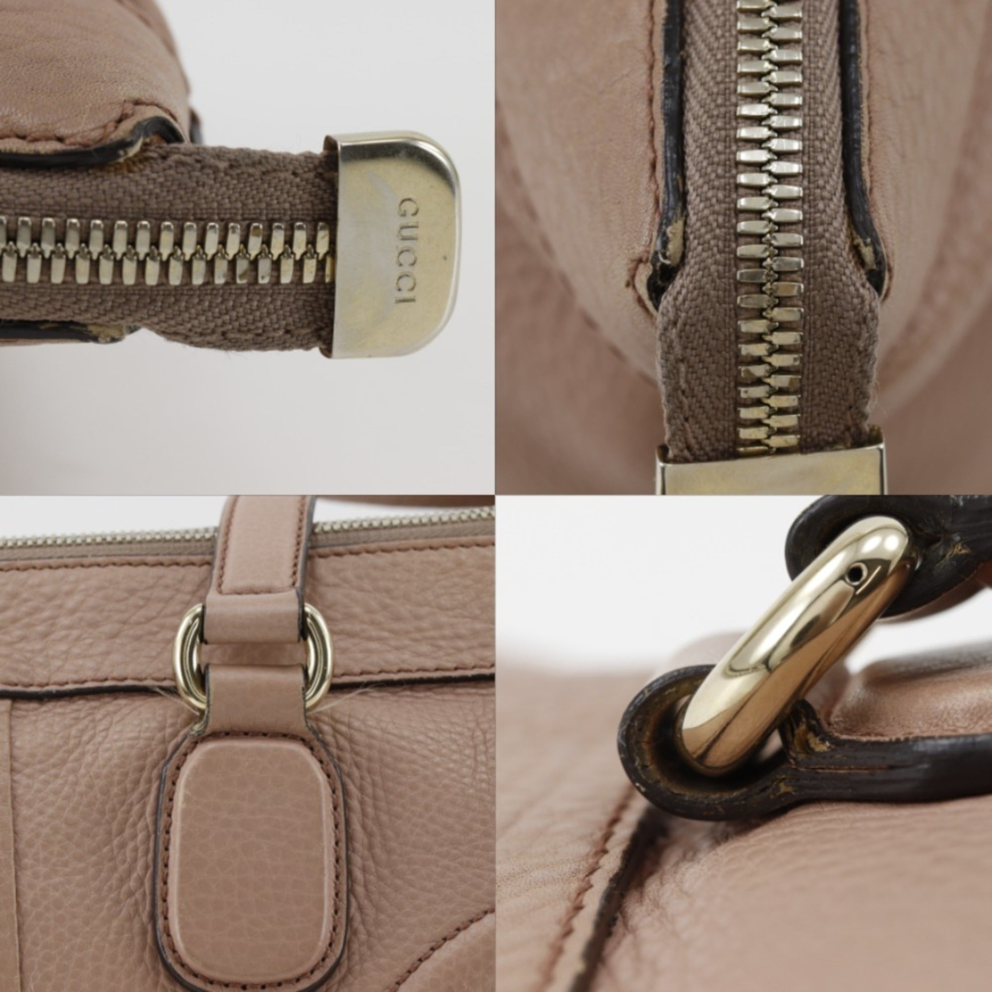 Gucci Soho Pink Leather Tote Bag (Pre-Owned)