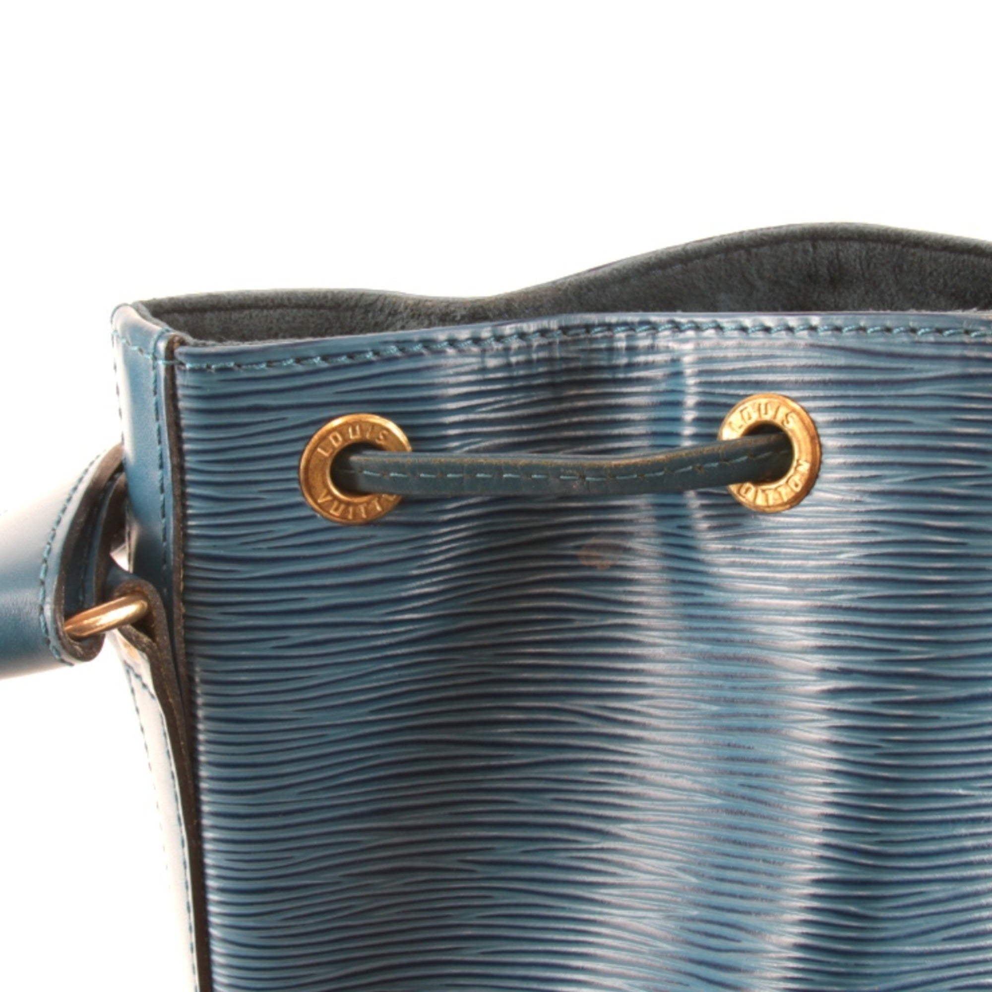 Louis Vuitton Blue Epi Leather Shoulder Bag