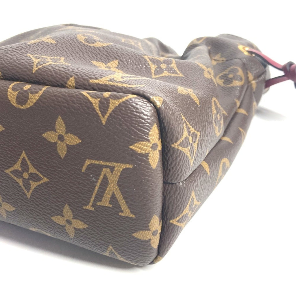 Louis Vuitton Brown Coated Canvas Pouch