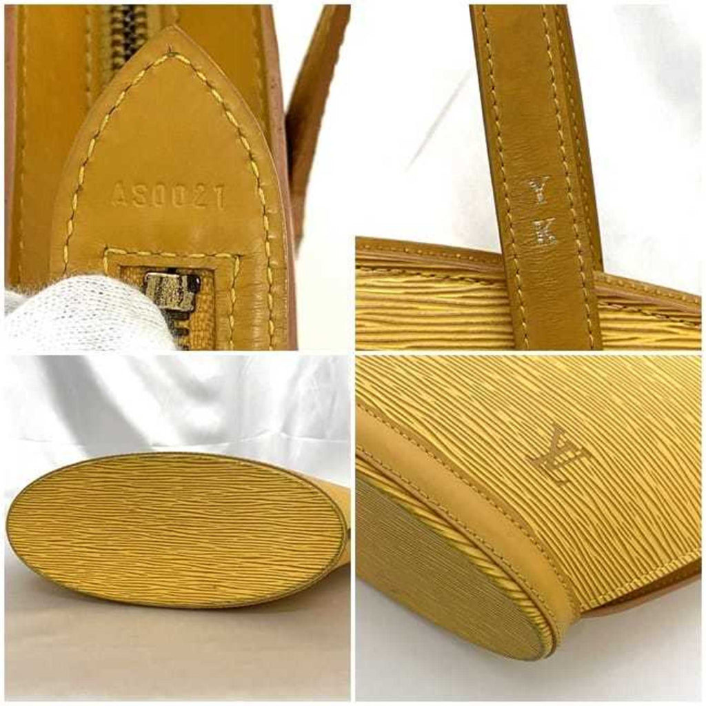Louis Vuitton Yellow Epi Leather Tote Bag