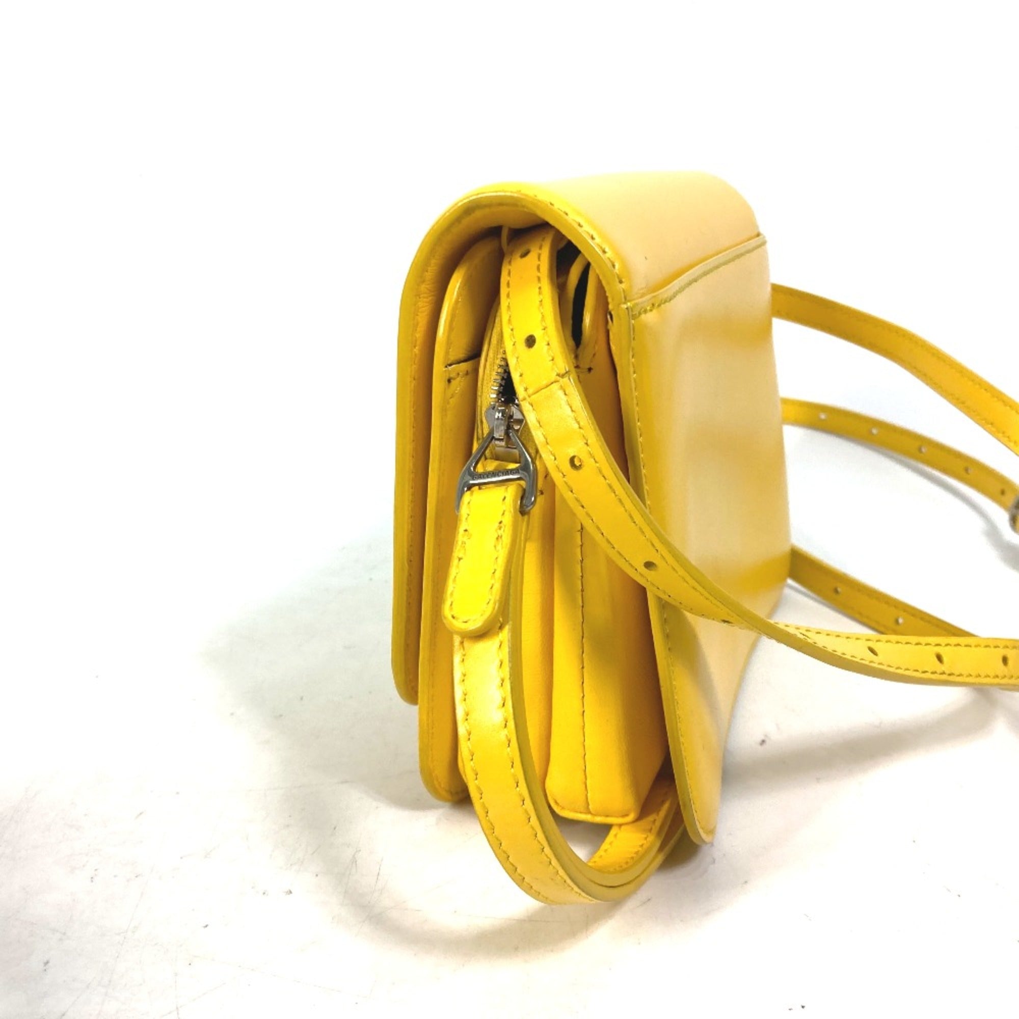 Balenciaga Yellow Leather Shoulder