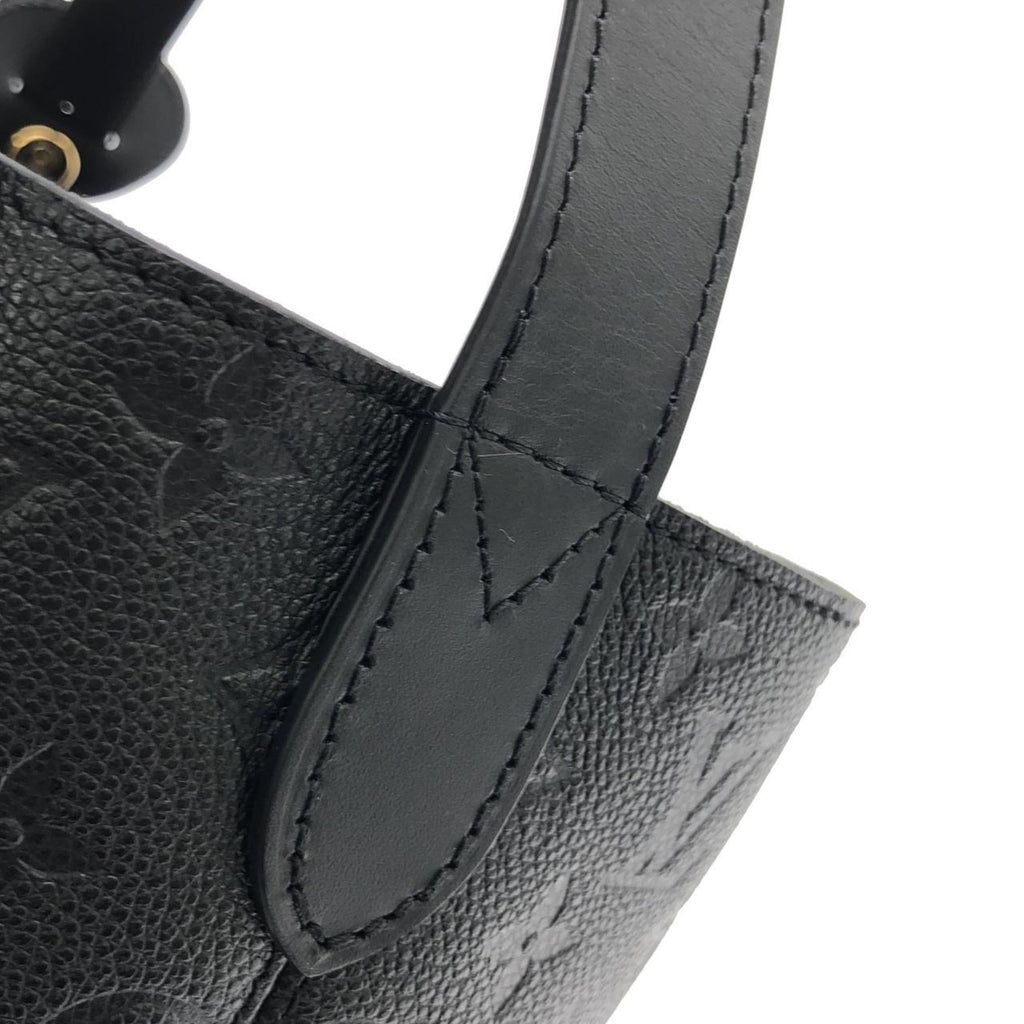 Louis Vuitton Black Monogram Empreinte Shoulder Bag