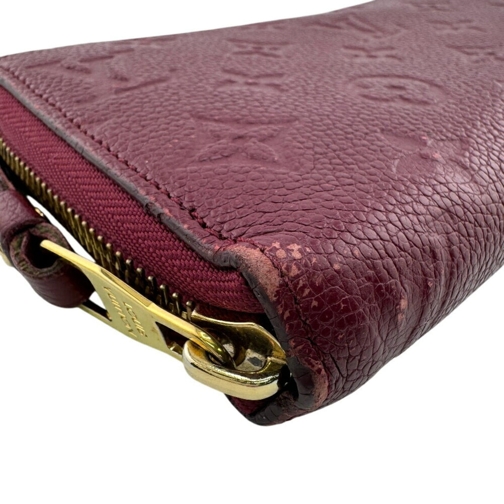 Louis Vuitton Aurore Leather Long Wallet