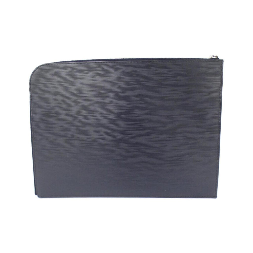 Louis Vuitton Blue Marine Leather Clutch Bag Pochette