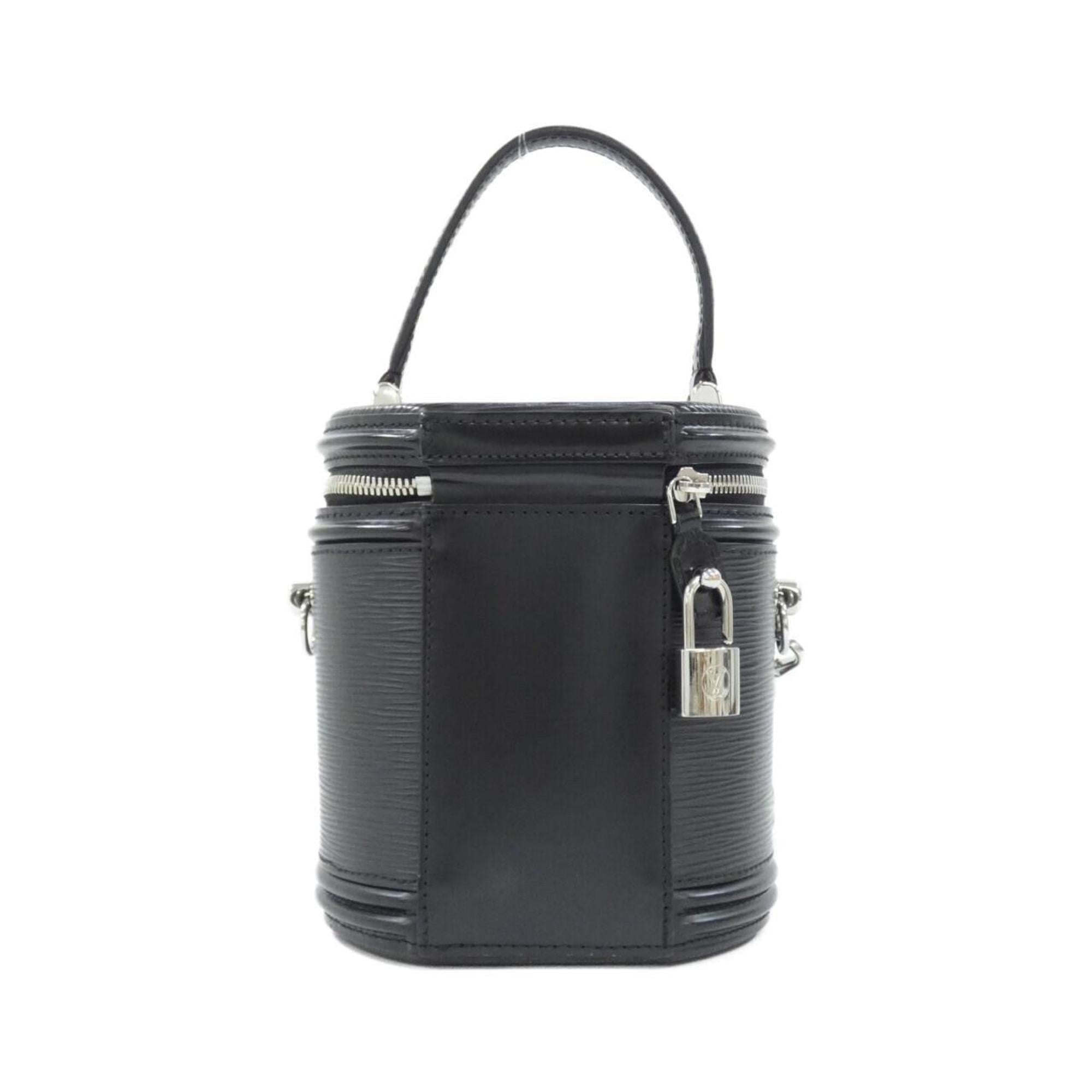 Louis Vuitton Epi Black Leather Handbag