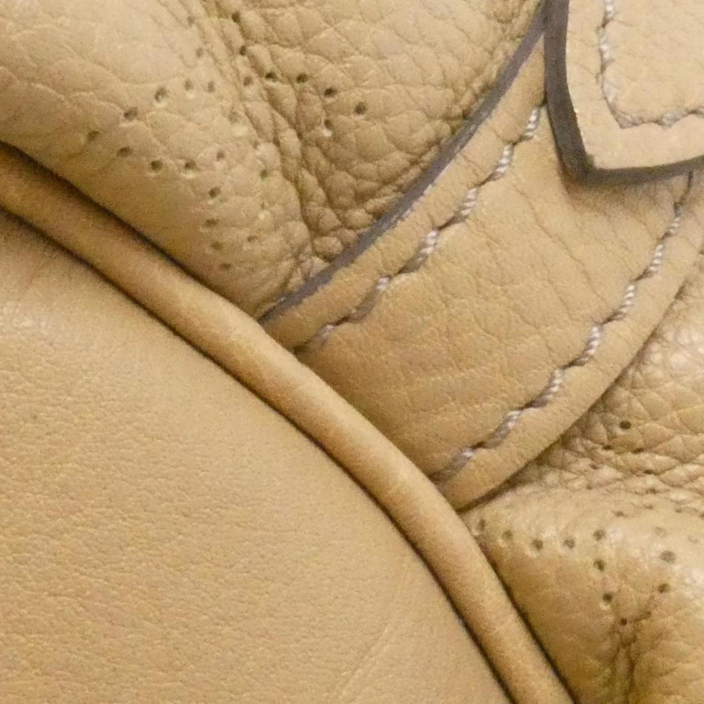 Louis Vuitton Biscuit Leather Shoulder Bag