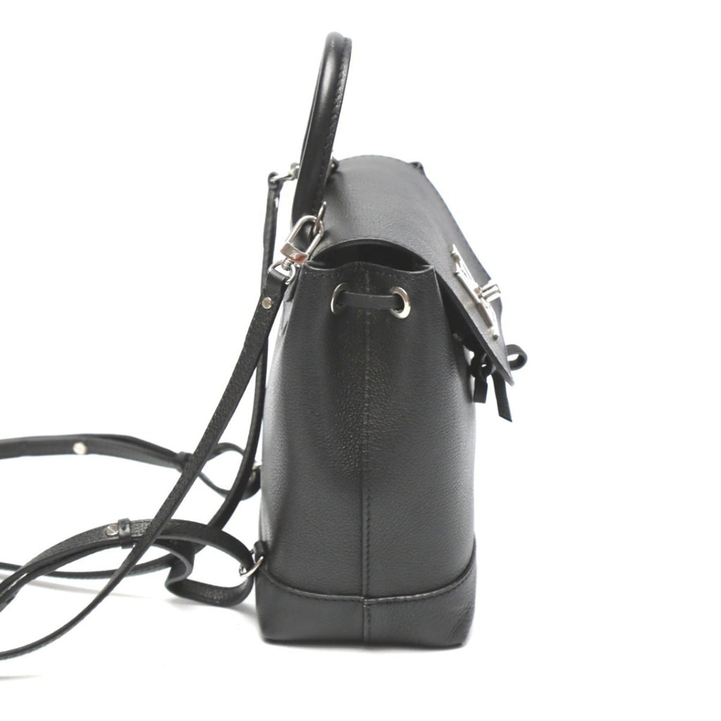 Louis Vuitton Black Noir Leather Backpack