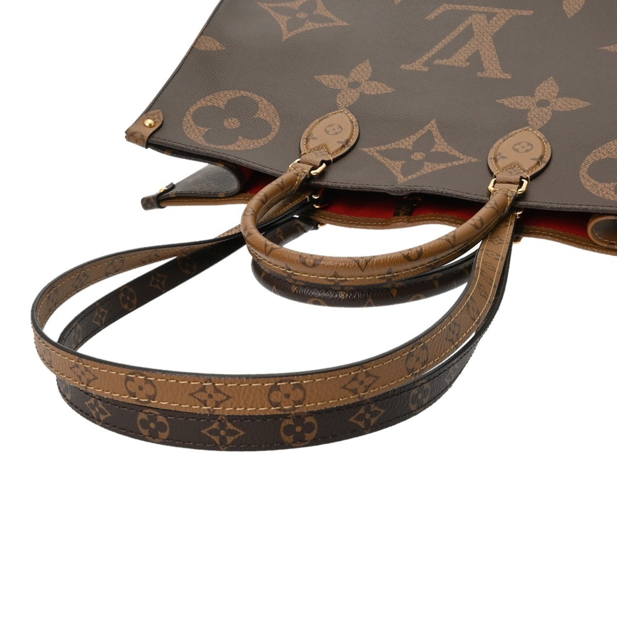 Louis Vuitton Brown Monogram Canvas Handbag