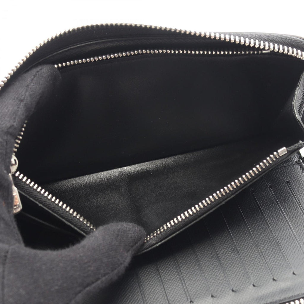 Louis Vuitton Black Noir Epi Leather Long Wallet