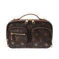 Louis Vuitton Brown Monogram Canvas Shoulder Bag