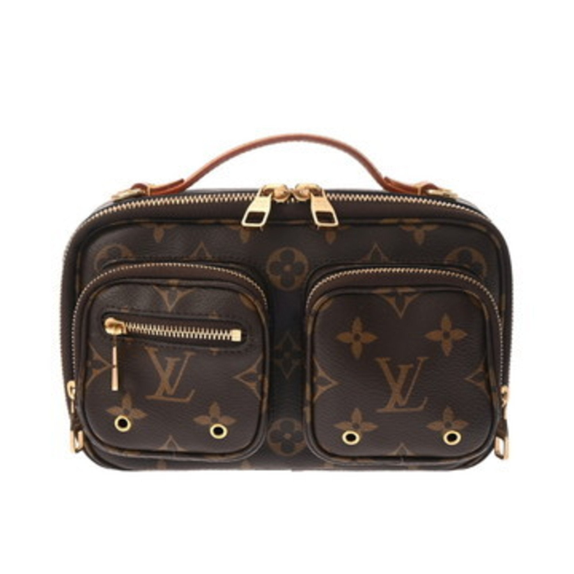 Louis Vuitton Brown Monogram Canvas Shoulder Bag