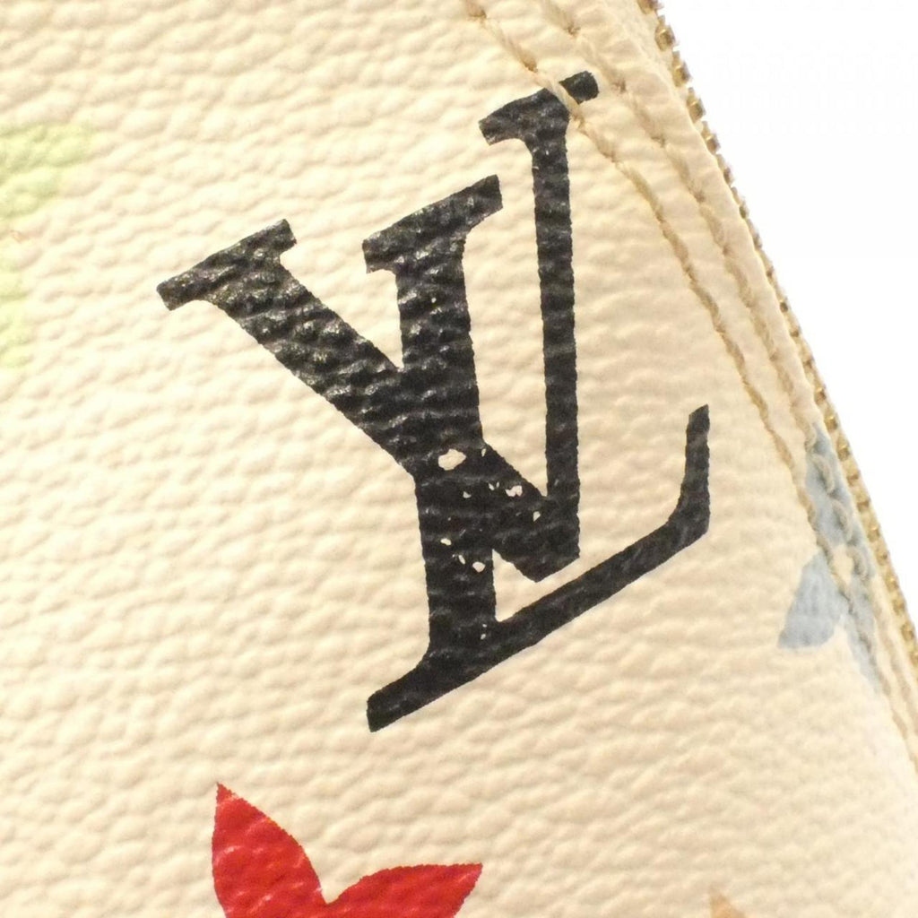 Louis Vuitton White Coated Canvas Handbag