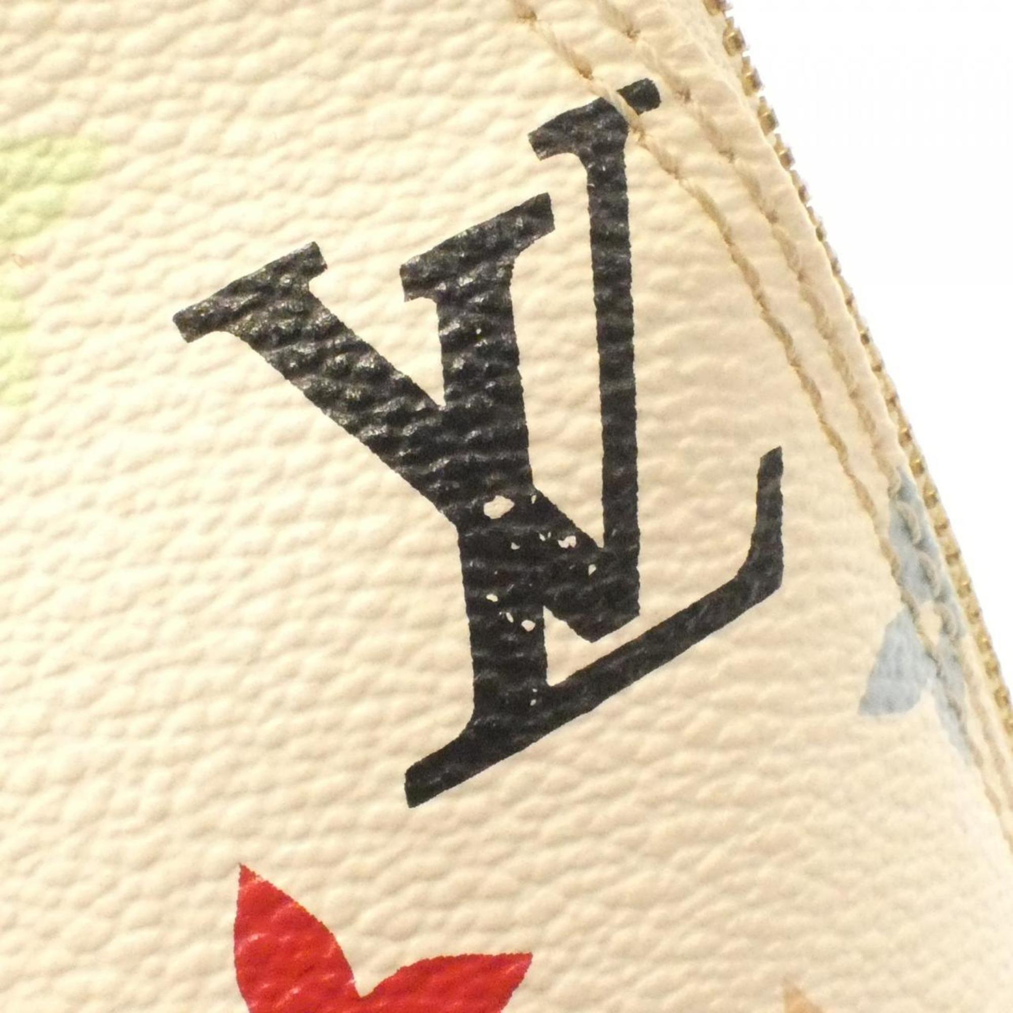 Louis Vuitton White Coated Canvas Handbag