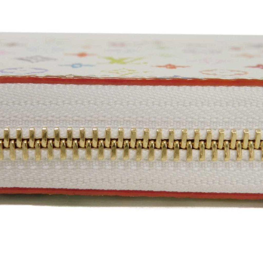 Louis Vuitton Monogram Multi-Color Pink White Monogram Multicolore Canvas Leather Long Wallet