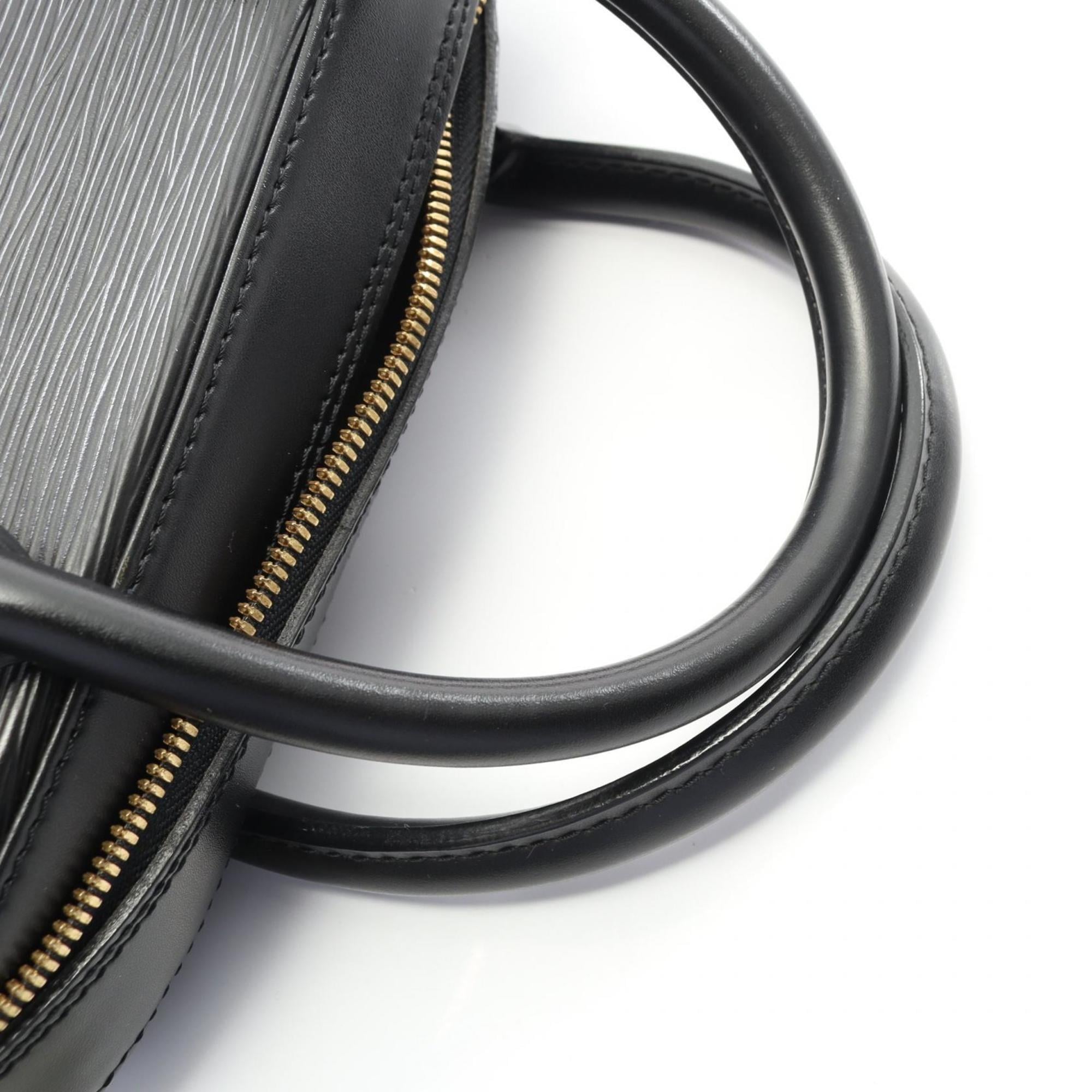 Louis Vuitton Black Epi Leather Handbag