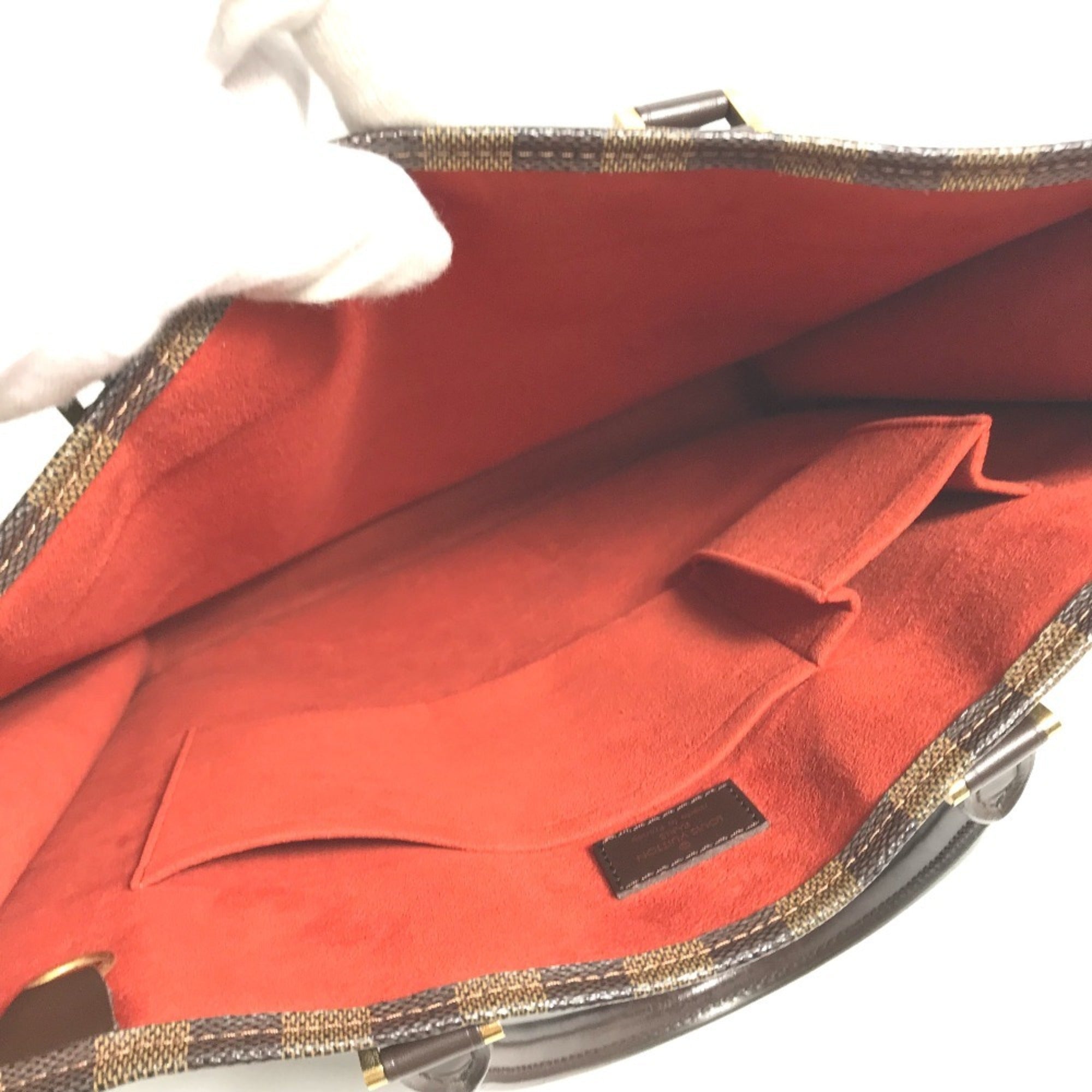 Louis Vuitton Brown Damier Canvas Ebene Damier Canvas Handbag Tote Bag