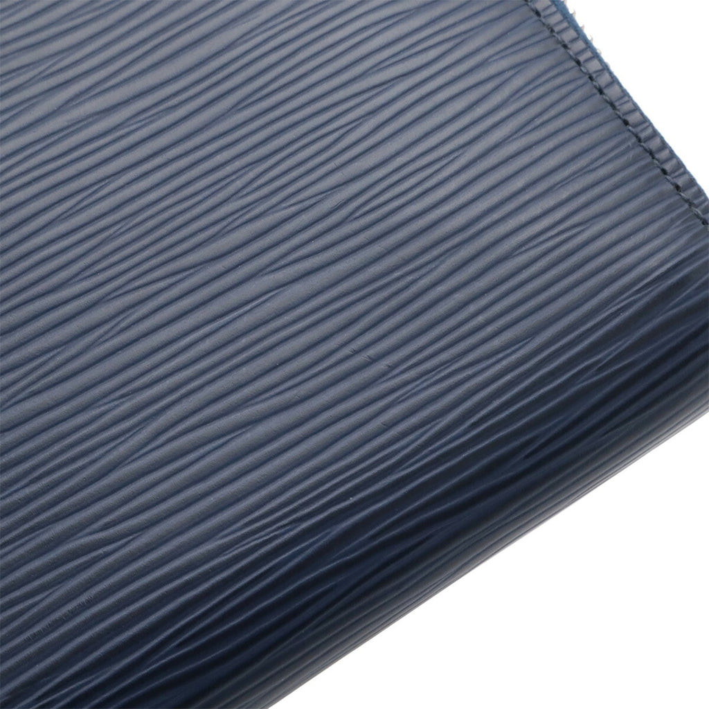 Louis Vuitton Blue Indigo Navy Epi Leather Long Wallet